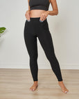 OHS Honeycomb Leggings Push up High Waist Gym Yoga Women Anti-Cellulite Pants UK - Toi ‘n’ Moi Ltd