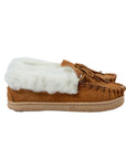 Nordvek Childrens Suede Moccasin Slippers - Rubber Sole - 435-100 - Toi ‘n’ Moi Ltd