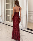 Whisper Open Back Sleeveless Gown