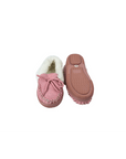 Nordvek Childrens Suede Moccasin Slippers - Rubber Sole - 435-100 - Toi ‘n’ Moi Ltd