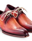 Paul Parkman Goodyear Welted Derby Shoes Reddish Brown (ID