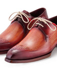 Paul Parkman Goodyear Welted Derby Shoes Reddish Brown (ID