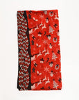 Womens Ladies Christmas Festive Scarf Santa Claus Snowman Print Winter Gifts UK - Toi ‘n’ Moi Ltd
