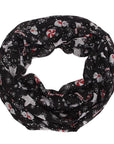 Womens Ladies Christmas Festive Scarf Santa Claus Snowman Print Winter Gifts UK - Toi ‘n’ Moi Ltd