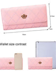 Ladies Leather Wallet Long Purse Phone Card Holder Case Clutch Large Capacity UK - Toi ‘n’ Moi Ltd