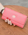 Ladies Leather Wallet Long Purse Phone Card Holder Case Clutch Large Capacity UK - Toi ‘n’ Moi Ltd