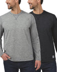 Rugged Elements Men'S Crew Tee, 2 Pack - Toi ‘n’ Moi Ltd