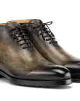 Paul Parkman Men's Green Patina Ankle Boots (ID