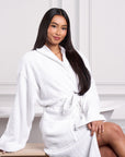 Brentfords Luxury 100% Cotton Bath Robe Terry Towel Soft Dressing Gown Unisex - Toi ‘n’ Moi Ltd