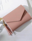 Women Ladies Leather Small Mini Wallet Card Key Holder Cash Coin Purse Clutchbag - Toi ‘n’ Moi Ltd