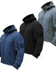 Men Casual Coat Tactical Recon Fleece Jacket Full Zip Army Hoodie Combat Hoody - Toi ‘n’ Moi Ltd