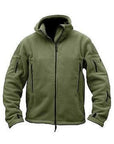 Men Casual Coat Tactical Recon Fleece Jacket Full Zip Army Hoodie Combat Hoody - Toi ‘n’ Moi Ltd