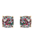 Ae0333-Glitter Epoxy Stud Earrings - Toi ‘n’ Moi Ltd