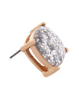 Ae0333-Glitter Epoxy Stud Earrings - Toi ‘n’ Moi Ltd