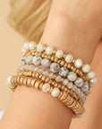 Mix Stackable Charm Bracelet