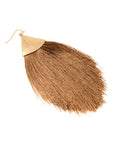 Oversized Tassel Drop Earrings