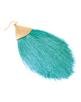 Oversized Tassel Drop Earrings