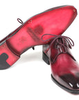 Paul Parkman Ghillie Lacing Bordeaux Dress Shoes (ID