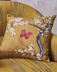 Chateau Blossom Cushion Home Deco Ochre - Toi ‘n’ Moi Ltd