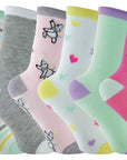 Girls 6 Pack Unicorn Design Socks - Toi ‘n’ Moi Ltd
