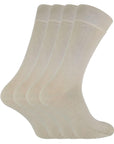 4 PAIRS Mens Bamboo Crew Socks - CR1 - Toi ‘n’ Moi Ltd