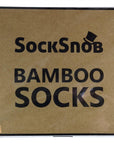4 PAIRS Mens Bamboo Crew Socks - CR1 - Toi ‘n’ Moi Ltd