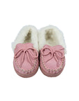 Nordvek Childrens Suede Moccasin Slippers - Rubber Sole - 435-100 - Toi ‘n’ Moi Ltd