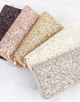 Hdg1883 - Glitter Zipper Wallet