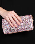 Hdg1883 - Glitter Zipper Wallet