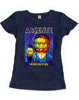 Absente, Vintage Absinthe Liquor Advertisement With Van Gogh T-Shirt - Toi ‘n’ Moi Ltd