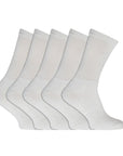 10/20 Pairs Mens Cotton Rich Cushion Sole Sport Socks Shoe Size 6-11 Black White - Toi ‘n’ Moi Ltd