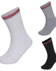 10/20 Pairs Mens Cotton Rich Cushion Sole Sport Socks Shoe Size 6-11 Black White - Toi ‘n’ Moi Ltd