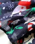 Womens Ladies Christmas Festive Scarf Santa Claus Snowman Print Winter Gifts UK - Toi ‘n’ Moi Ltd