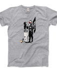 Banksy Anarchist Punk and His Mother Artwork T-Shirt - Toi ‘n’ Moi Ltd