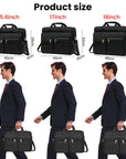 Men Shoulder Messenger Bag Waterproof Travel Business Work Laptop Bag Briefcase - Toi ‘n’ Moi Ltd