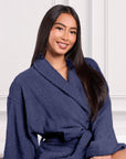 Brentfords Luxury 100% Cotton Bath Robe Terry Towel Soft Dressing Gown Unisex - Toi ‘n’ Moi Ltd