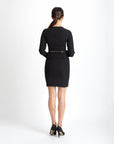 Black Zipper Dress - Toi ‘n’ Moi Ltd