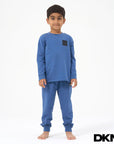 DKNY Kids Pyjama 2 Piece Set in Black - Toi ‘n’ Moi Ltd