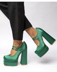 Platform pumps model 210179 Inello