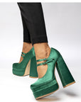 Platform pumps model 210179 Inello