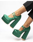 Platform pumps model 210179 Inello
