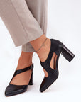 Block heel pumps model 211614 Step in style