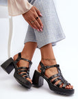 Heel sandals model 211947 Step in style