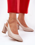 Block heel pumps model 211981 Step in style