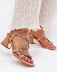 Heel sandals model 212357 Step in style