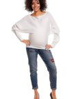 Pregnancy sweater model 84269 PeeKaBoo