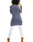 Hard-knitted jumper model 84345 PeeKaBoo