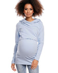 Maternity sweatshirt model 84457 PeeKaBoo