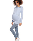 Maternity sweatshirt model 84457 PeeKaBoo