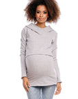Maternity sweatshirt model 84459 PeeKaBoo